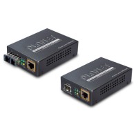 PLANET GTP-805A 1000Base-X to 10/100/1000Base-T 802.3at PoE Media Converter (mini-GBIC, SFP)
